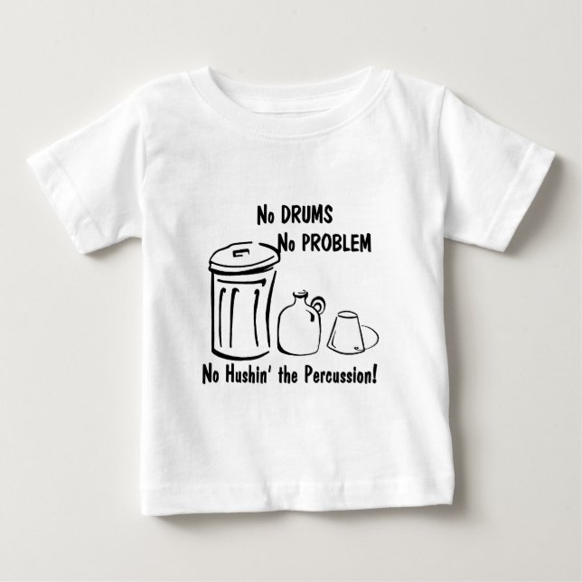 Ingen hushin i diskussionen t-shirt (Framsida)
