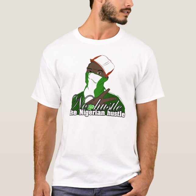 Ingen hustle t-shirt (Framsida)