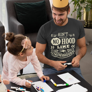 Ingen huva som faderskap 2 t shirt