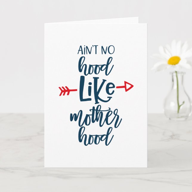 Ingen huva som moderskap kort (Liten växt)