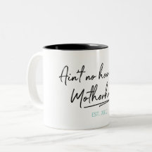 Ingen Huva som Moderskap Mors dag-kaffe Mugg