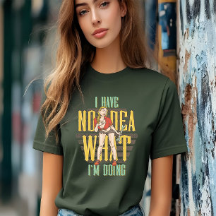 Ingen idé om att göra vad T-Shirt