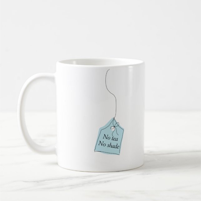 Ingen ingen tea skuggar tea- eller kaffemuggen kaffemugg (Vänster)