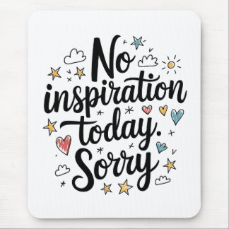 Ingen inspiration idag – Rollig och färgrik design Musmatta