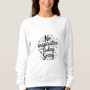 Ingen Inspiration Idag – Rollig Och Färgrik Design T Shirt