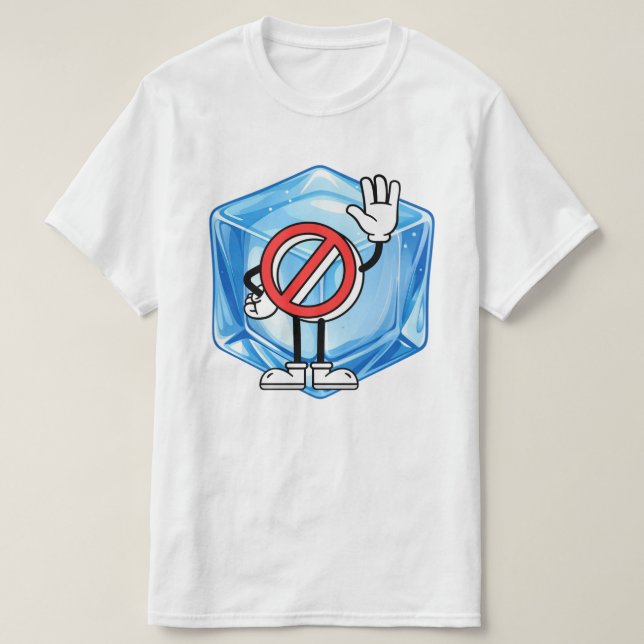 Ingen Is T-shirt (Design framsida)