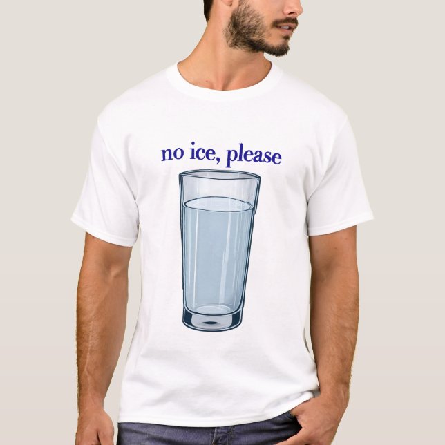 'Ingen Is' T-shirt (Framsida)
