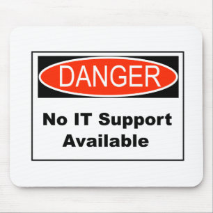 Ingen IT-support tillgänglig felsökningssignatur Musmatta