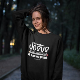 INGEN JESUS? INGEN PUNKT! Christian Quote Women's T Shirt