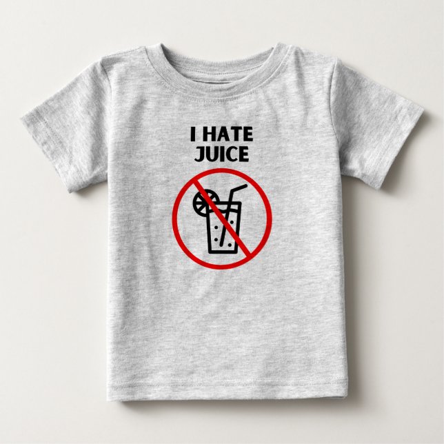 Ingen juice t shirt (Framsida)