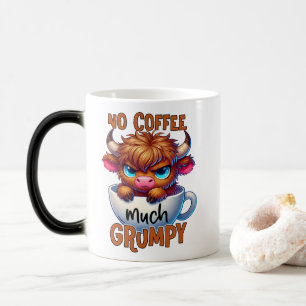Ingen kaffe Mycket grinig Magisk Mugg