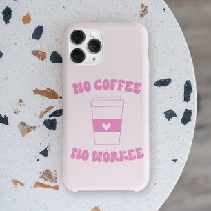 Ingen kaffe utan arbetskön för Cute Rosa Retro