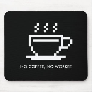 Ingen kaffegåva till kontors humor musmatta
