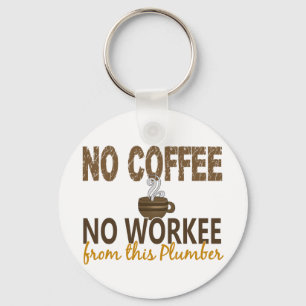 Ingen kaffeodlare nyckelring