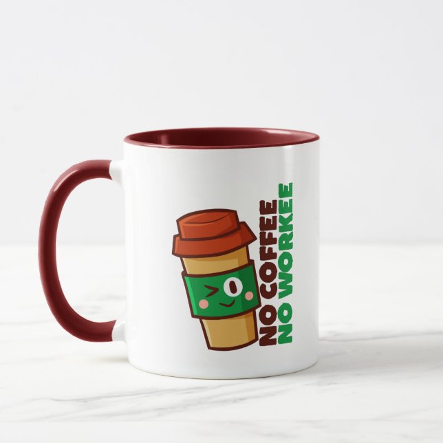 Ingen kaffeproducent Mugg (Vänster)