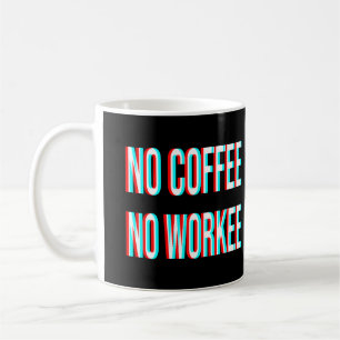 Ingen kaffeproducent utan bearbetning kaffemugg