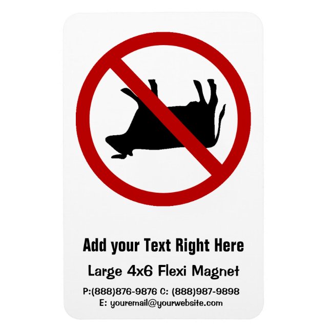 INGEN Kägedoppning! Magnet (Vertikal)