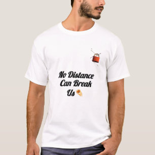 “Ingen kan bryta oss par T-shirt – Klistrande graf