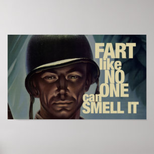 Ingen kan känna lukten. poster