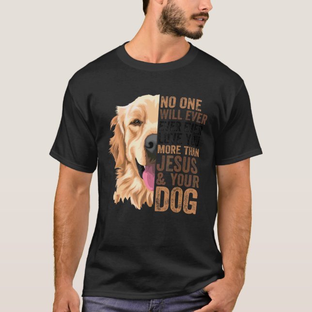 Ingen kan Kärlek dig mer än Jesus och du T Shirt (Framsida)