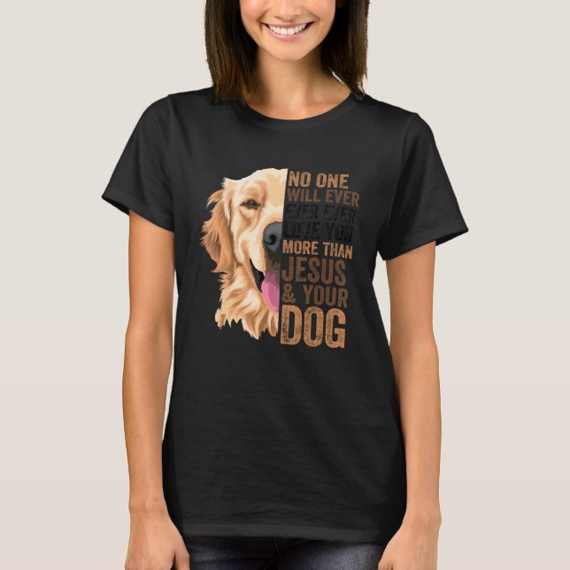 Ingen kan Kärlek dig mer än Jesus och du T Shirt (Framsida)