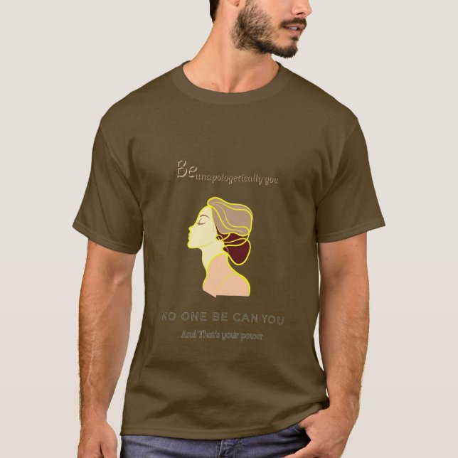 Ingen kan vara du T-shirt (Framsida)