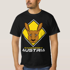 Ingen kangaroos i Österrike - Djurkangaroo T Shirt