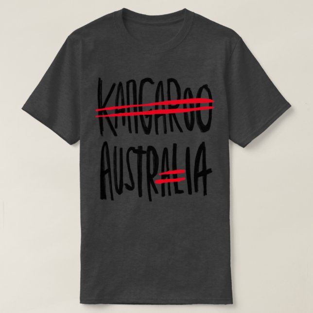 Ingen känguru i Österrike T Shirt (Design framsida)