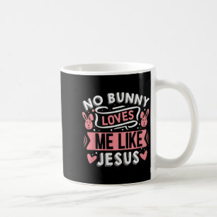 Ingen kanin älskar mig som Jesus Premium Tri-blend Kaffemugg