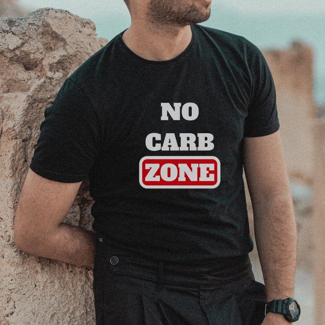 Ingen karb Zon (100% KARNIVORE) T Shirt (Skapare uppladdad)