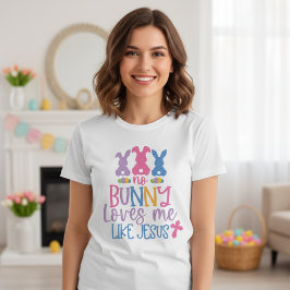 Ingen Kärlek mig som Jesus Christian Påsk T Shirt