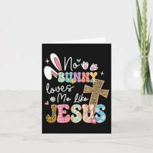 Ingen Kärlek mig som Jesus Påsk Christian Reli Kort