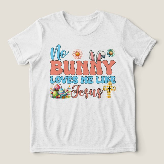 Ingen kärlek mig som Jesus Påsk T Shirt (Design Framsida)