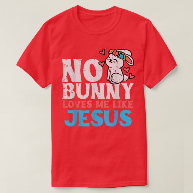 Ingen Kärlek mig som Jesus Religiösa Påsk Chri T Shirt (Design framsida)