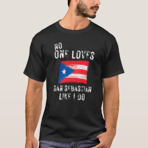 Ingen Kärlek San Sebastian som jag gör Puerto Rico T Shirt