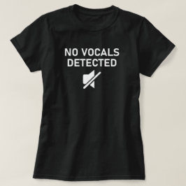 Ingen kartläggning av minsta Audio T Shirt