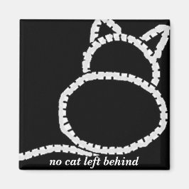 ingen katt lämnat bakom magnet