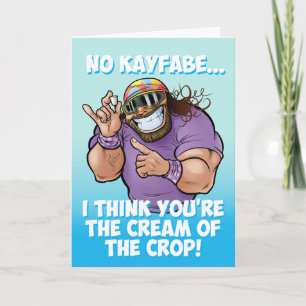 Ingen Kayfabe Kräm av de Bästa Proffsbrottning Helgkort