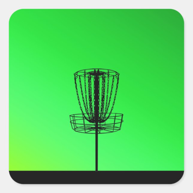 Ingen kedja, ingen vinst fyrkantigt klistermärke (Framsida)