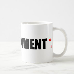 Ingen kommentarmugg kaffemugg