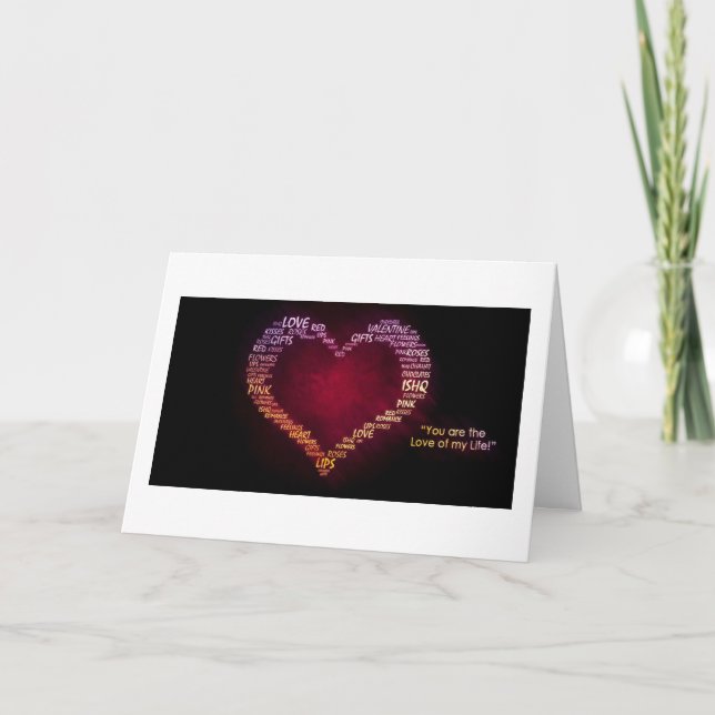 INGEN KOMMER ATT KÄRLEK DIG DET SÄTT JAG GÖR HELGKORT (Framsida)