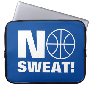 Ingen konstig basketsport laptop sleeve