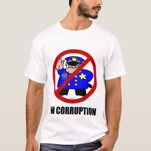 INGEN KORRUPTIONUTSLAGSPLATS TEE SHIRT