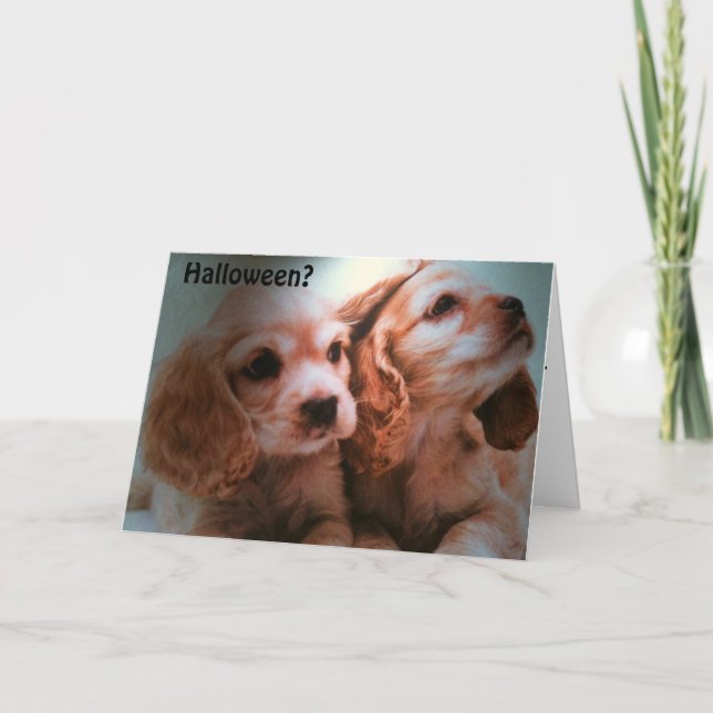 INGEN KOSTNAD KRÄVS=HALLOWEEN KORT (Framsida)