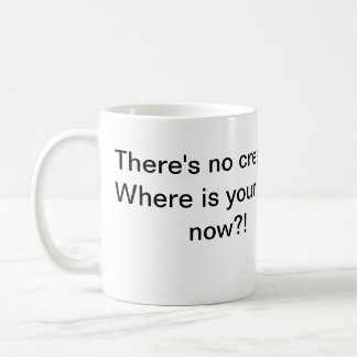 Ingen kräm ingen gud kaffemugg