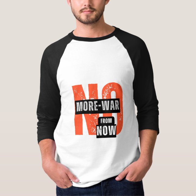 Ingen krig Fred T-Shirt – Sprid kärlek, rädda värl (Framsida)