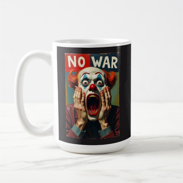 Ingen krig mot Iran Fred  Kaffemugg (Vänster)
