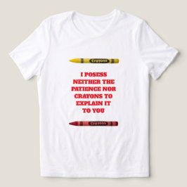 Ingen Kritor T-Shirt Tri-Blend-leverans