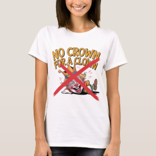 Ingen Krona för en sluten protestdesign T Shirt