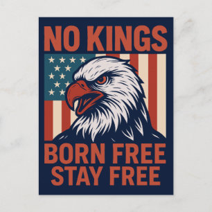 Ingen Kung Born Free, håll dig ledig Helg Vykort